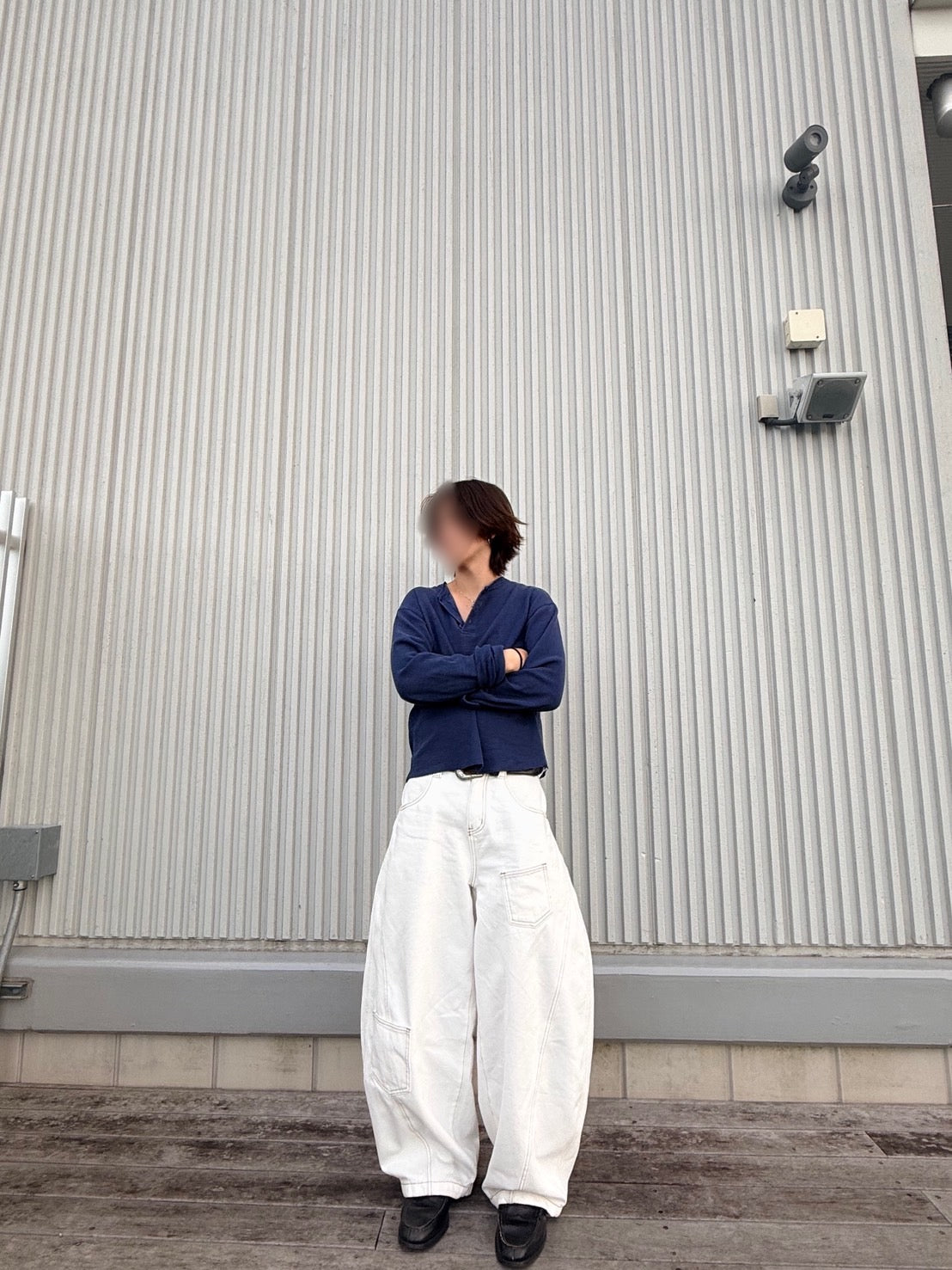 ワークステッチ バルーンシルエットパンツ　PP003