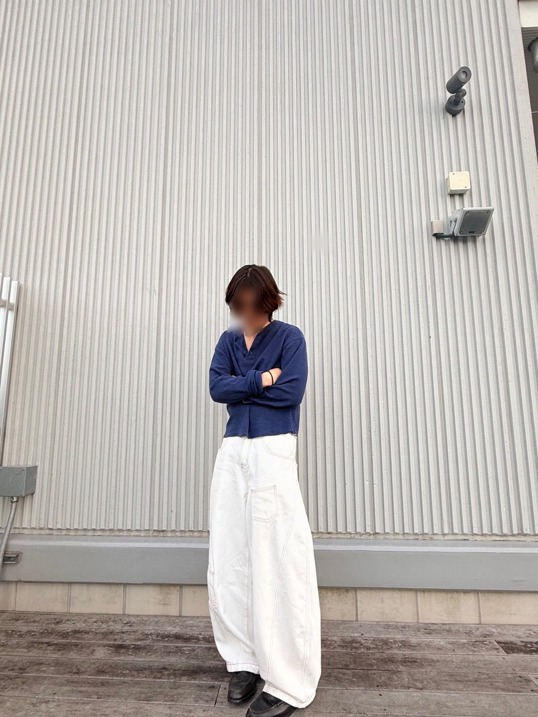ワークステッチ バルーンシルエットパンツ　PP003