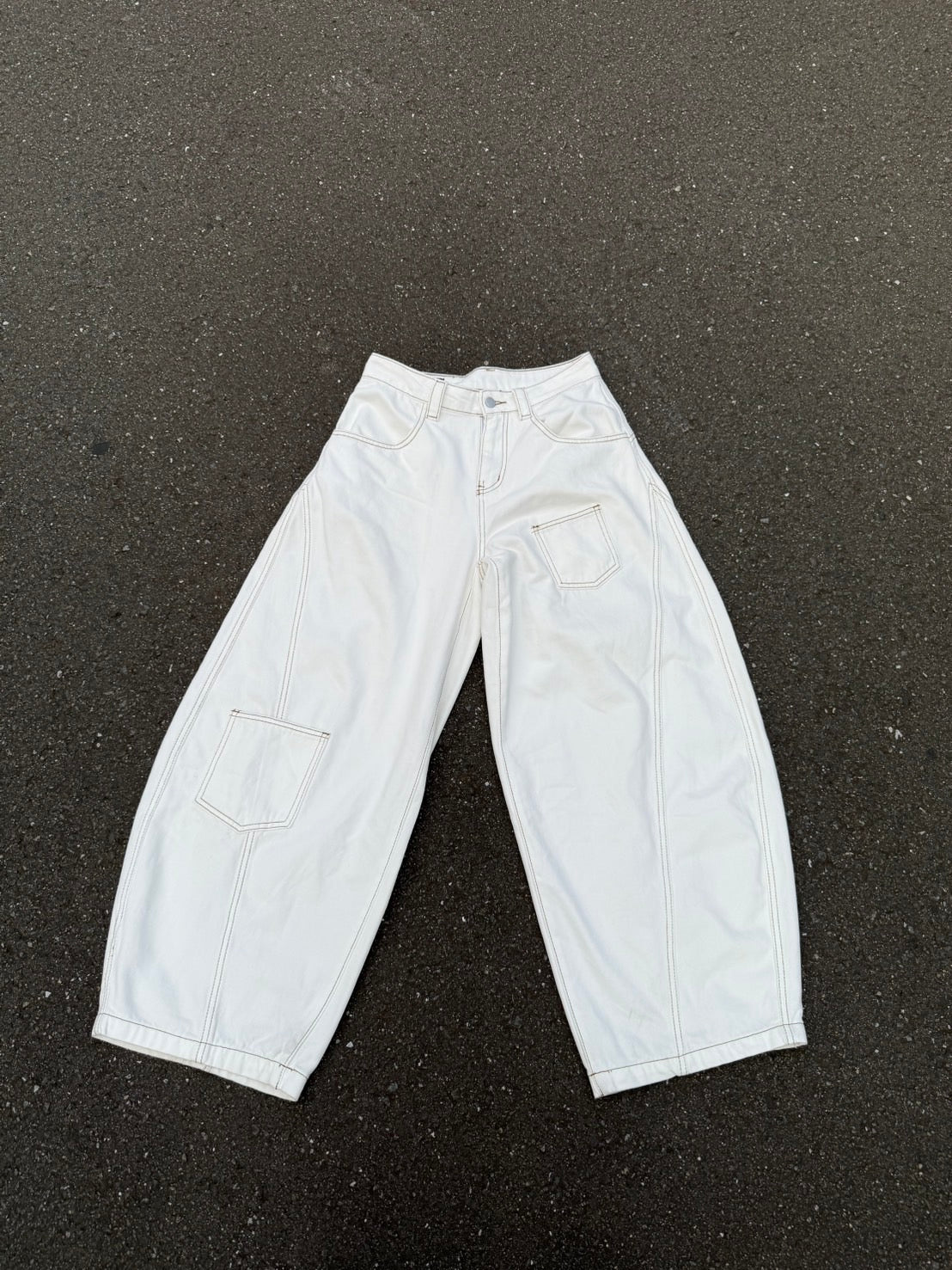 ワークステッチ バルーンシルエットパンツ　PP003