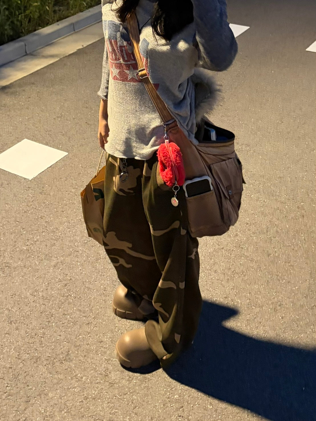 ヴィンテージカモルーズワークパンツ　MI-20