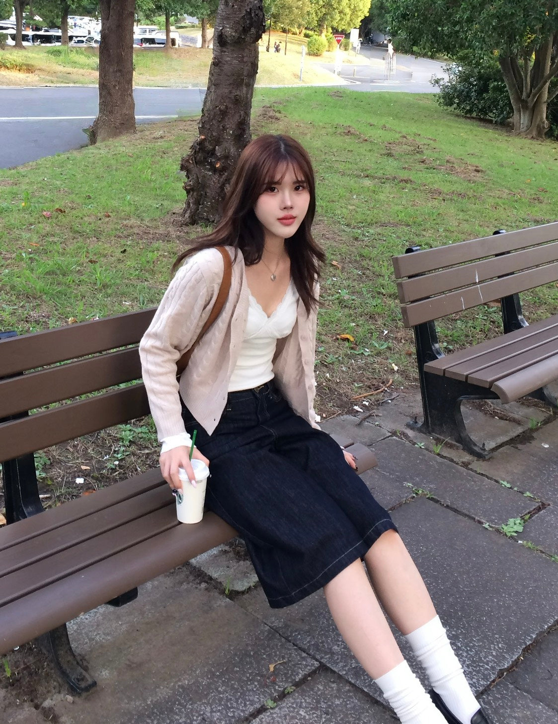 Aライン7分丈ハーフパンツ BC004