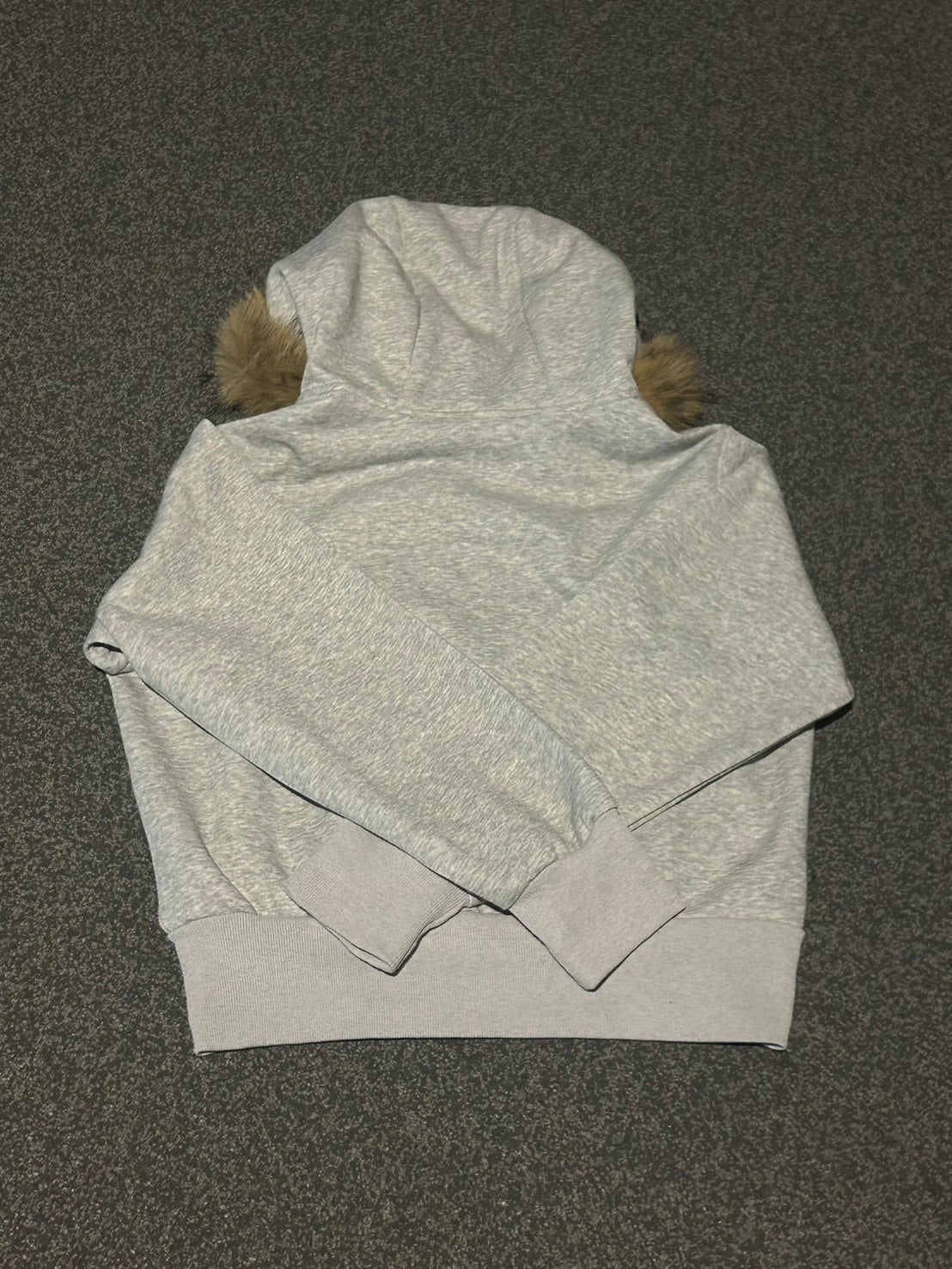 フェイクファー フーディジップブルゾン MI-18