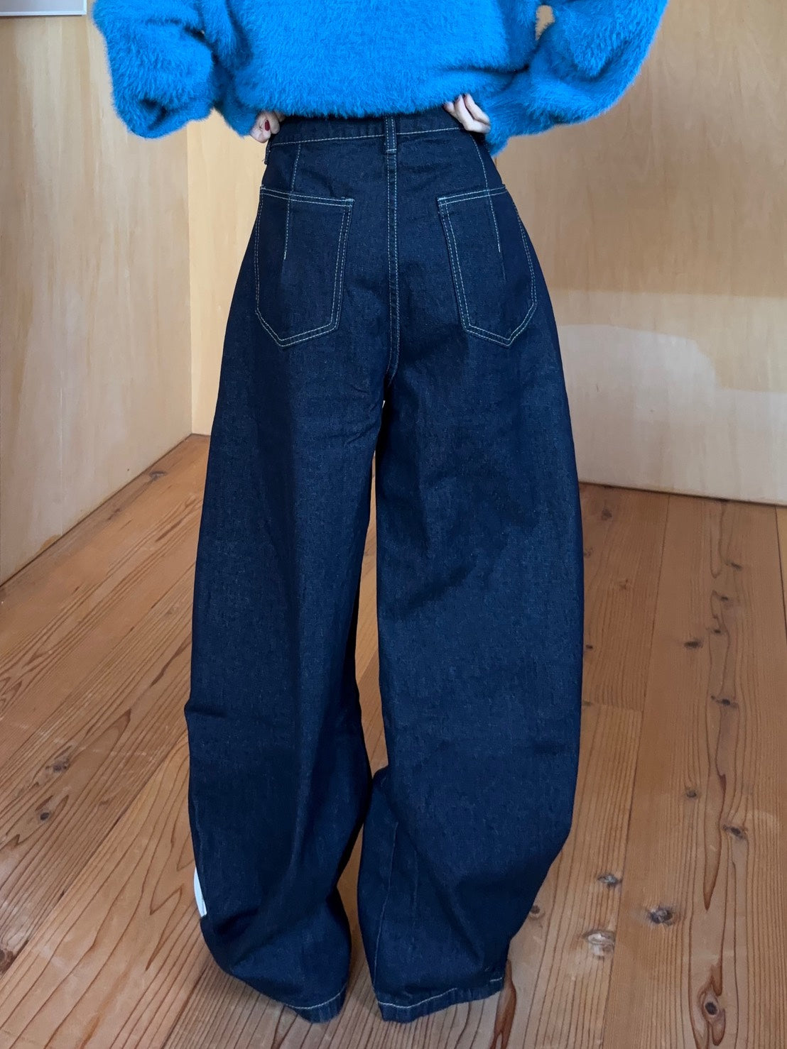 ボタンフライカーブデニム SCK-031