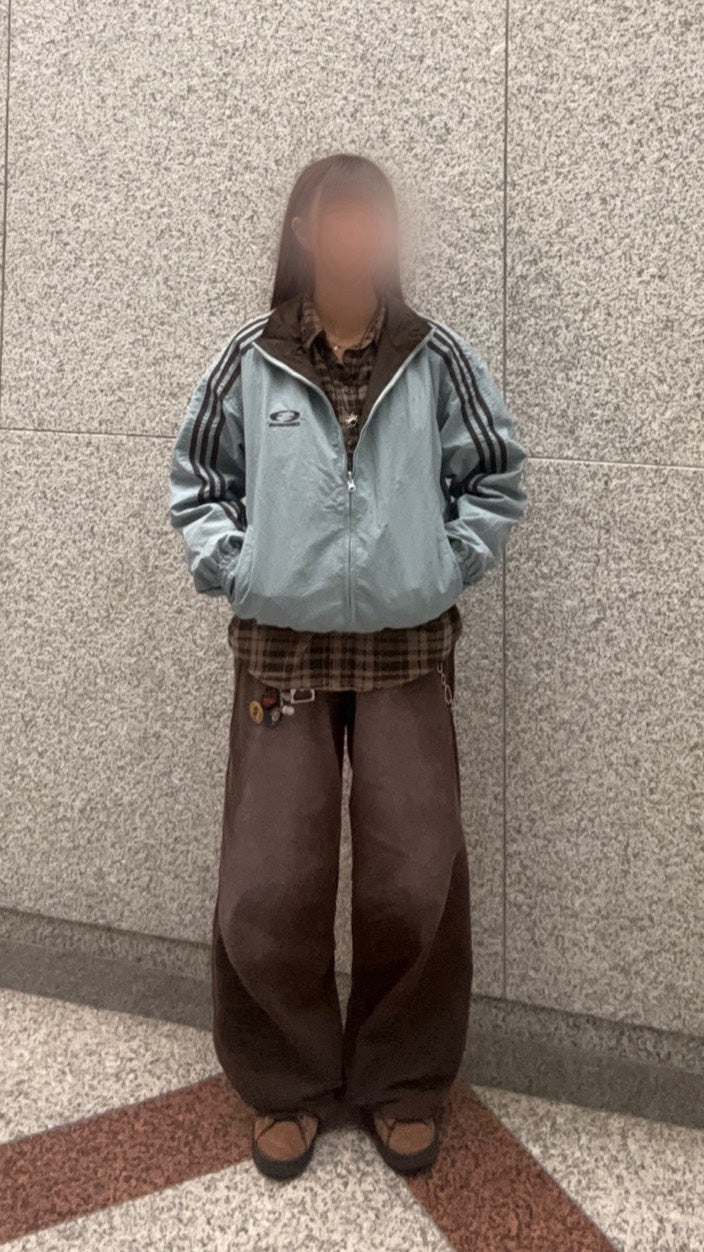 スポーティリバーシブルナイロンジャケット EA007