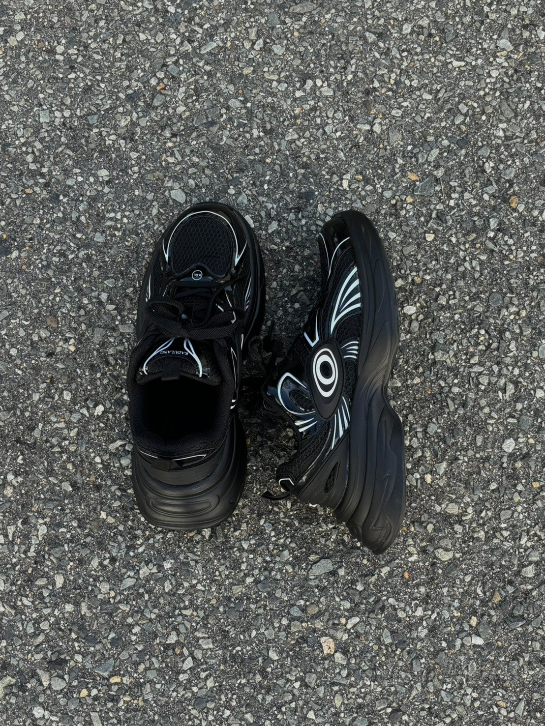 リュームソール厚底ダッドスニーカー KES-005