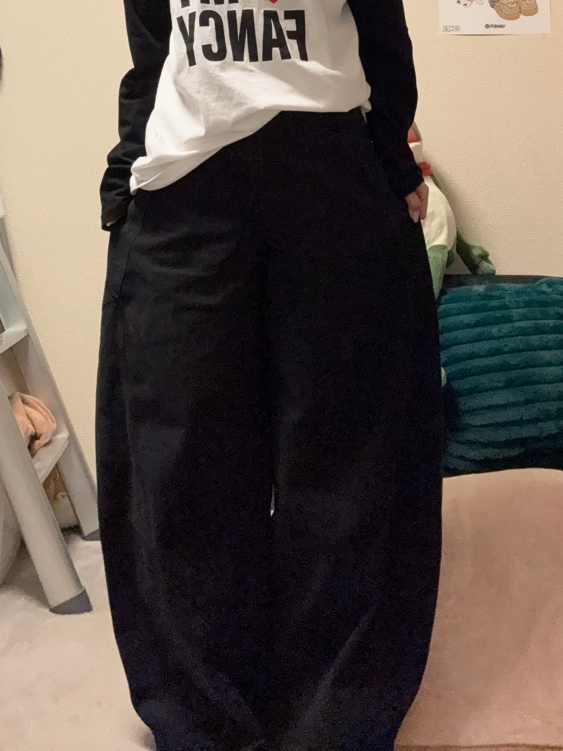 ブラッククリーンフィットカーブデニム LXY-002