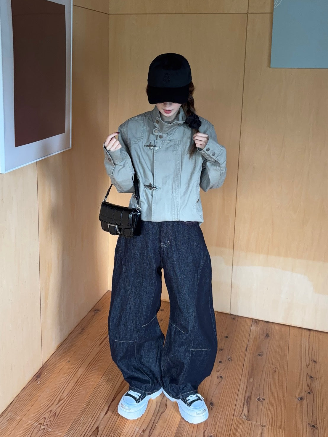 ウォッシュドツイルファイヤーマンブルゾン　SCK-033