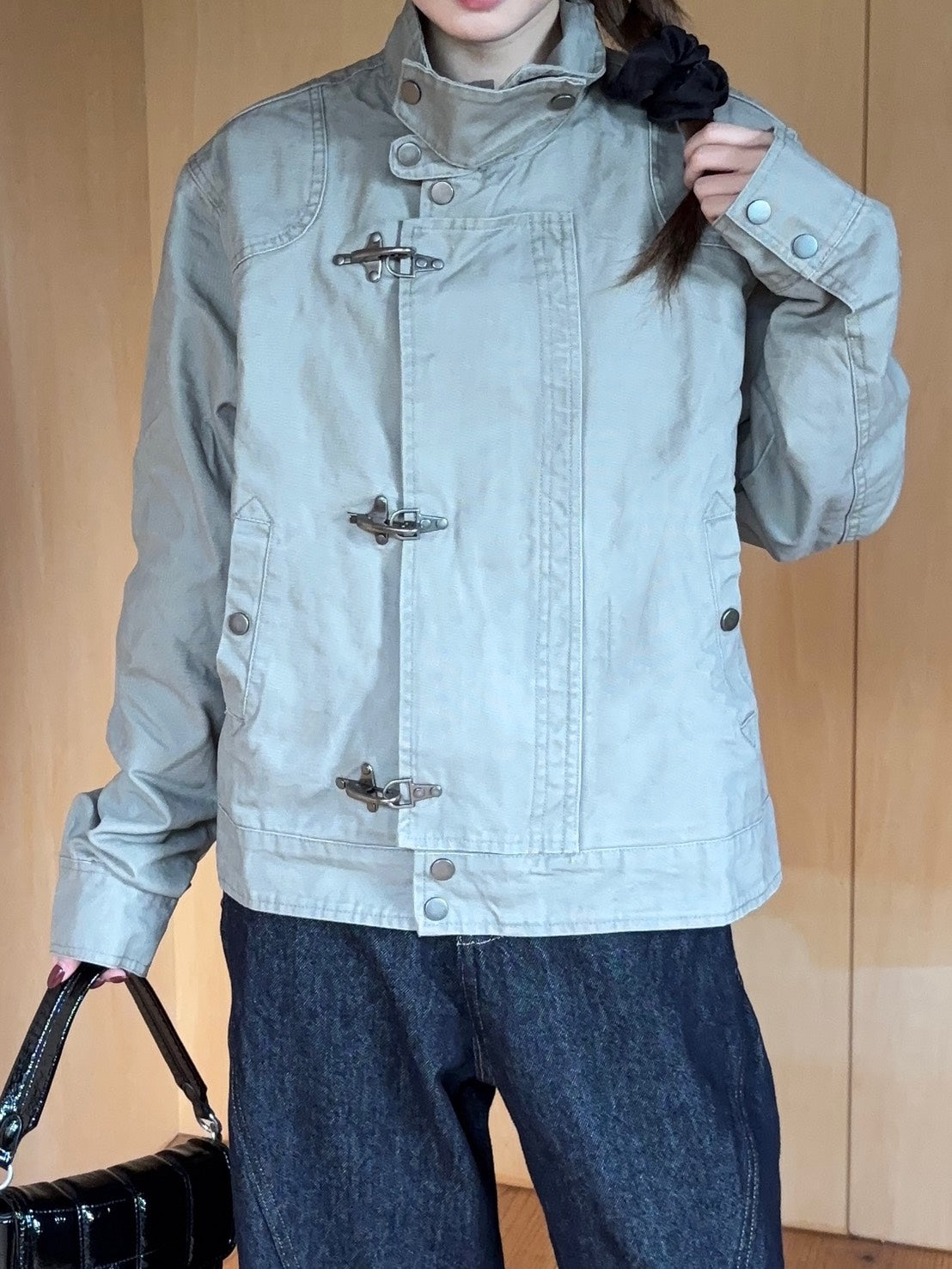 ウォッシュドツイルファイヤーマンブルゾン　SCK-033