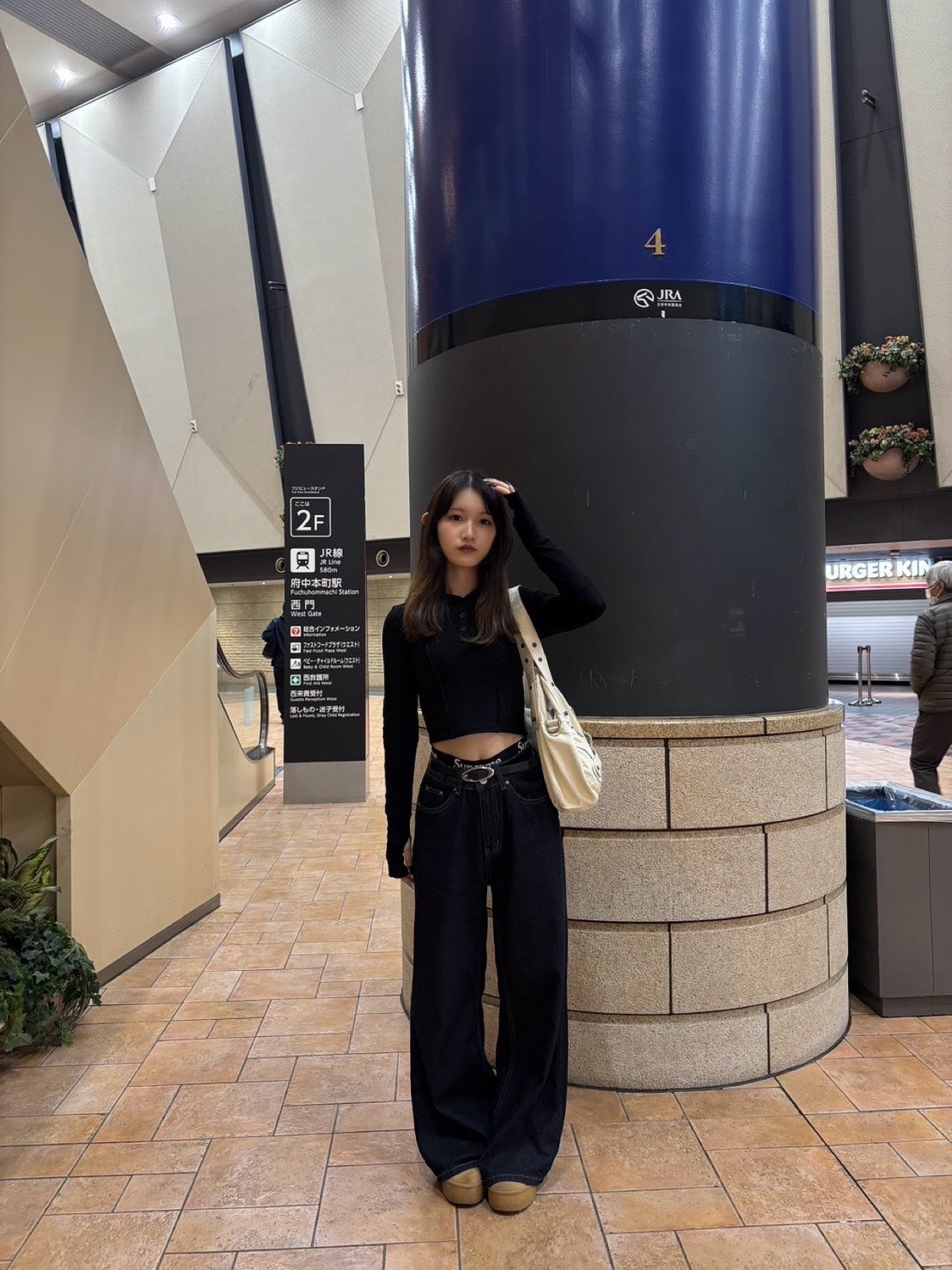 ヘンリーボタンクロップドフィットフーディ NEG-002