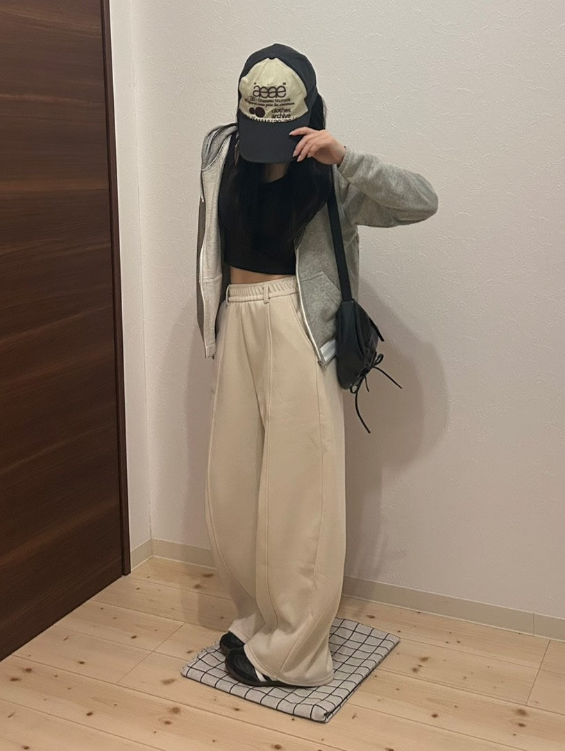 シーム入りカーブスウェットパンツ OT-029