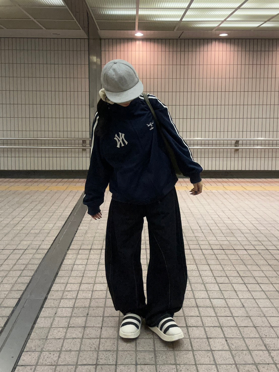 ステッチラインバルーンデニム MI-026