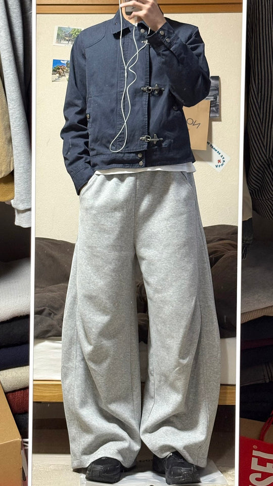 メタルトグルショートワークジャケット HR-016