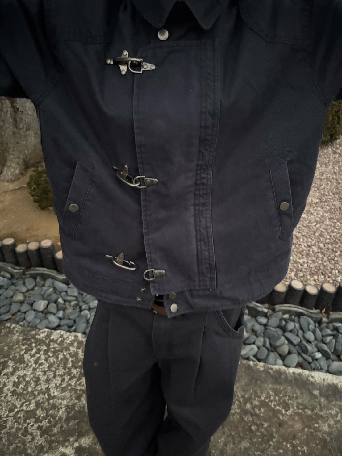 短丈ファイヤーマンジャケット MEN-007