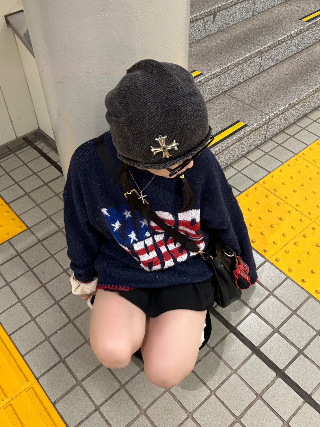 リブワッチ メタルピンアクセントビーニー MI-033