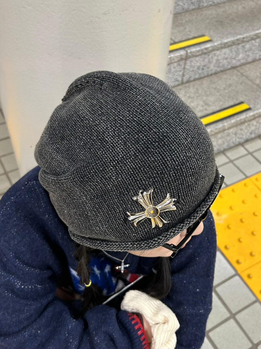 リブワッチ メタルピンアクセントビーニー MI-033