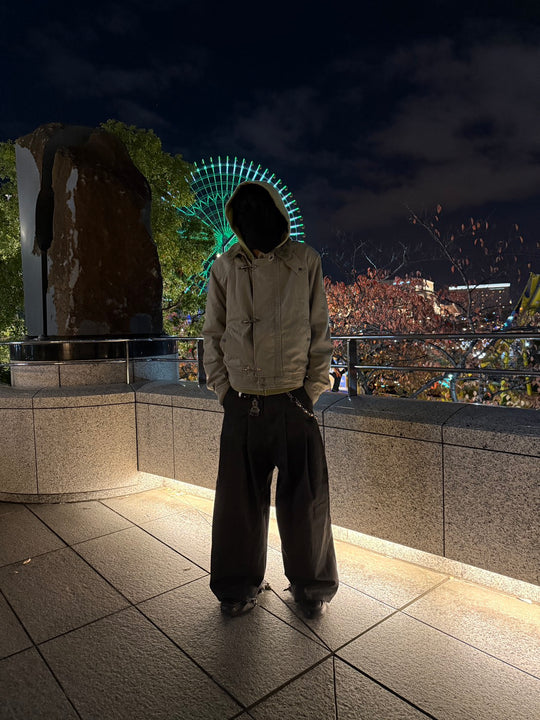 ボア襟付きファイヤーマンジャケット XF-001