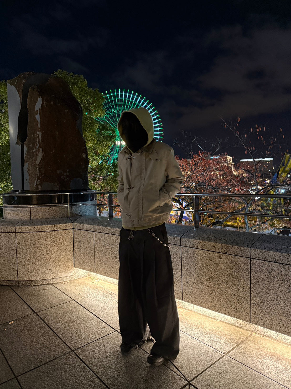 ボア襟付きファイヤーマンジャケット XF-001