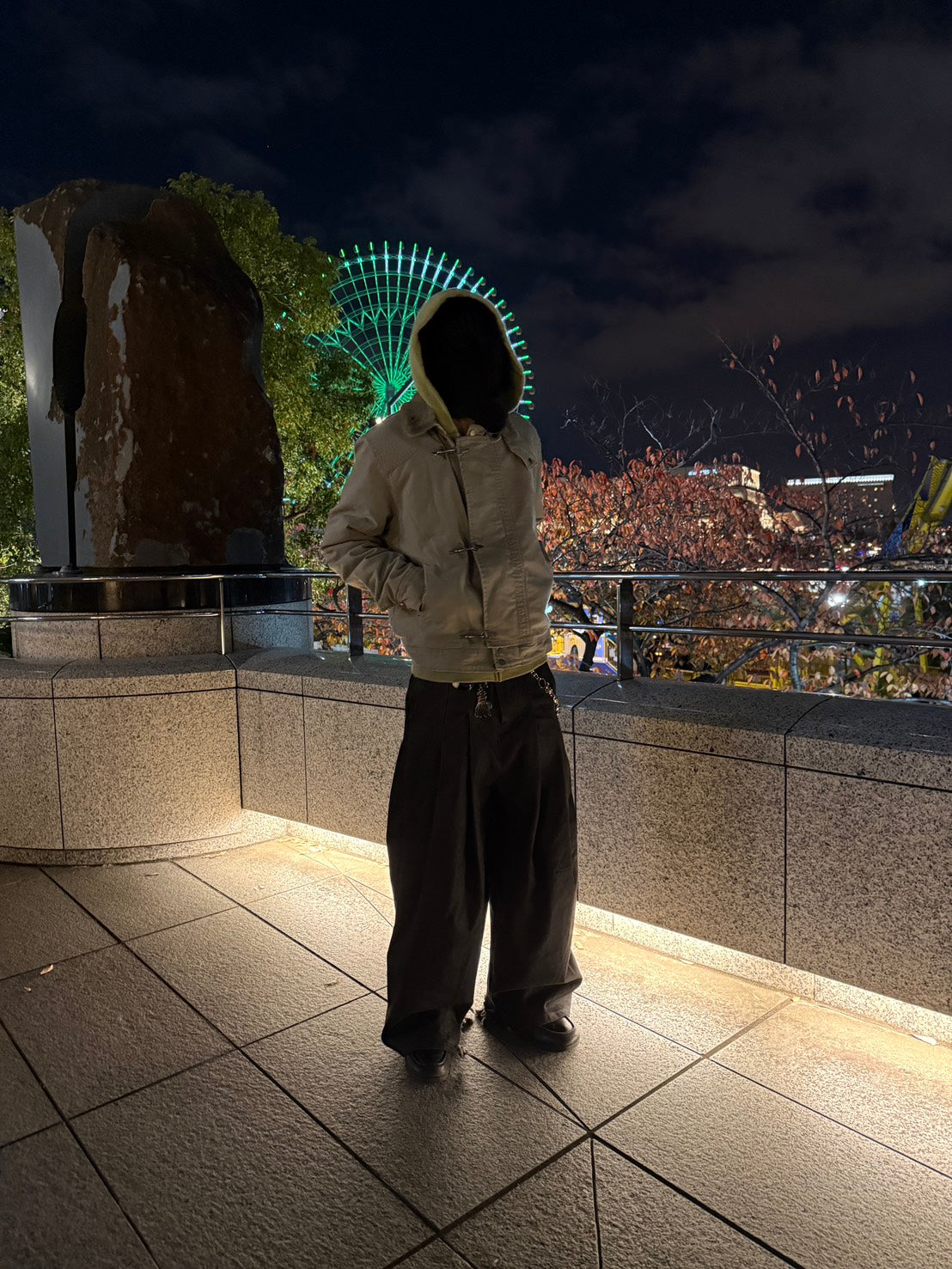 ボア襟付きファイヤーマンジャケット XF-001