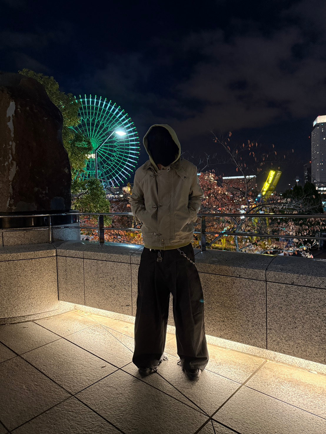 ボア襟付きファイヤーマンジャケット XF-001