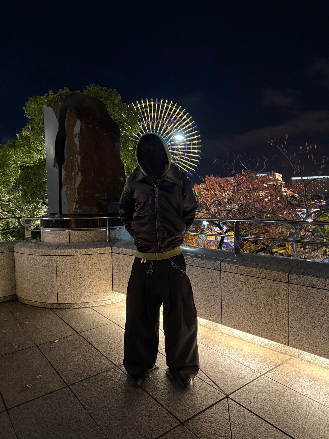 ファーカラーMA1フライトジャケット/ 中綿あり  XF-002