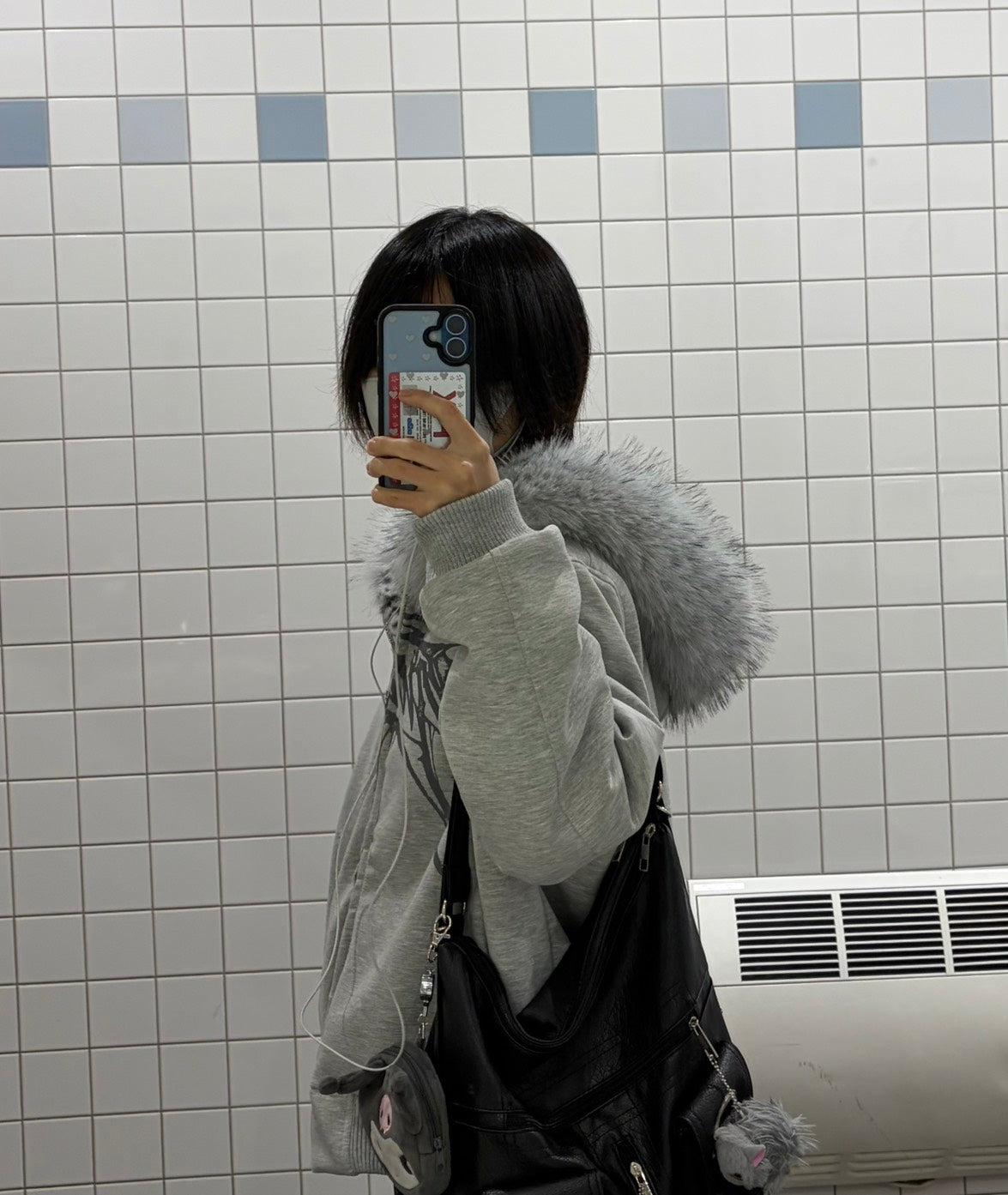 レオパードライナー フーデッド中綿ブルゾン　AKA-002