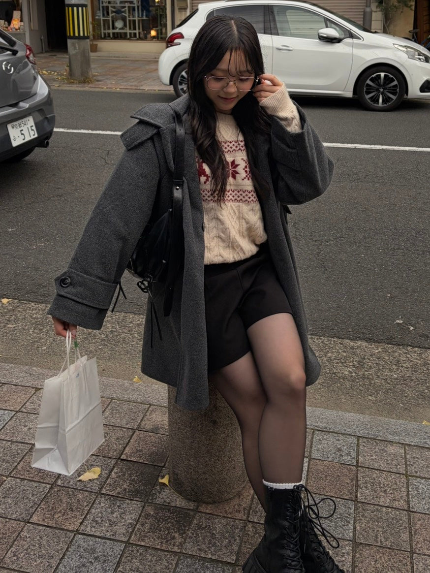 フェアアイルホリデー ニットプルオーバー OT-030