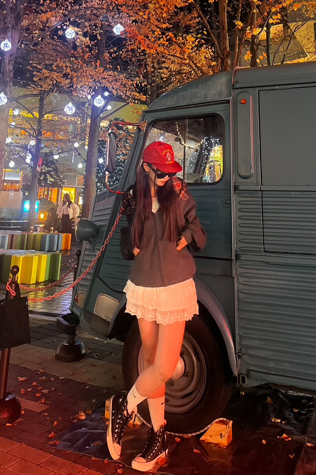 チェックライナー ジップスウェットフーディ LO-003