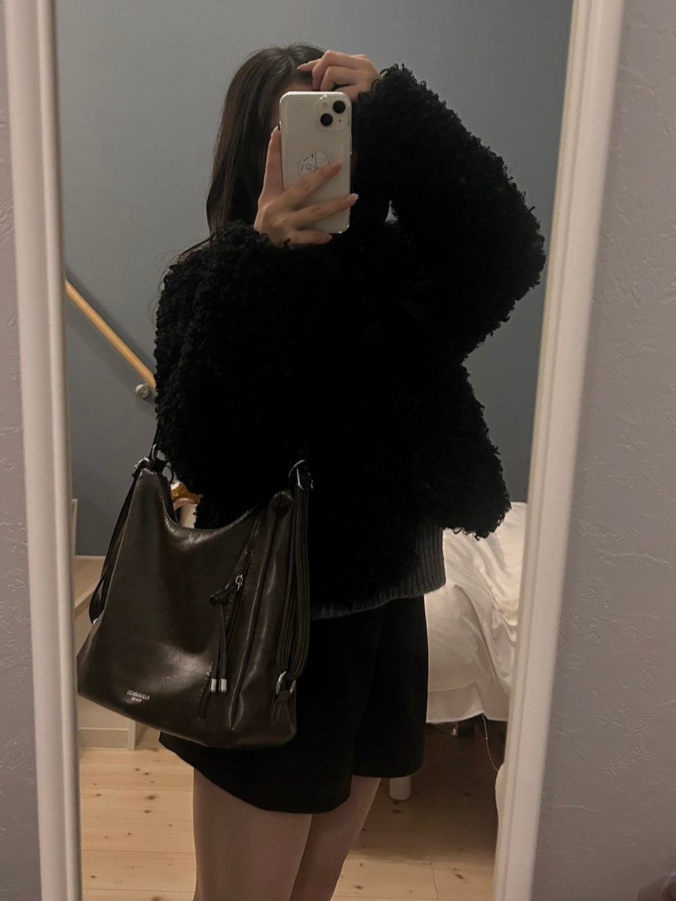 ボアファー ショートフリースジャケット OT-034