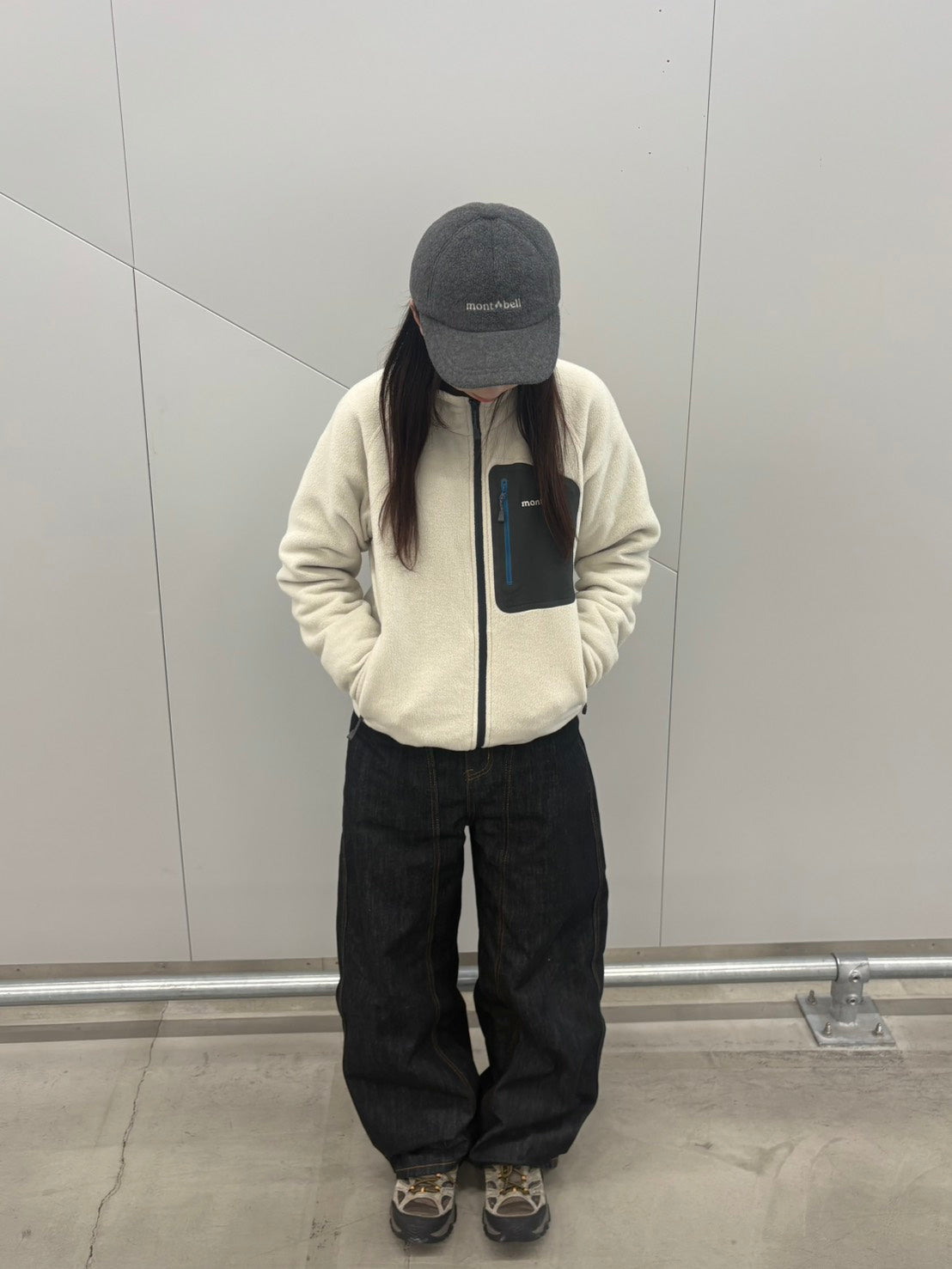 シーム入りブラックカーブデニム SYA-007