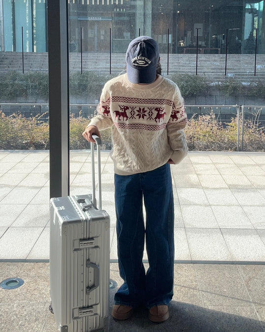 フェアアイルライクノルディックニット　TC-001