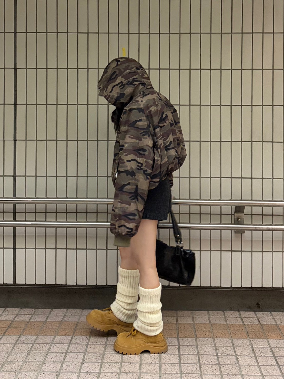 リバーシブル迷彩パーカー MI-036