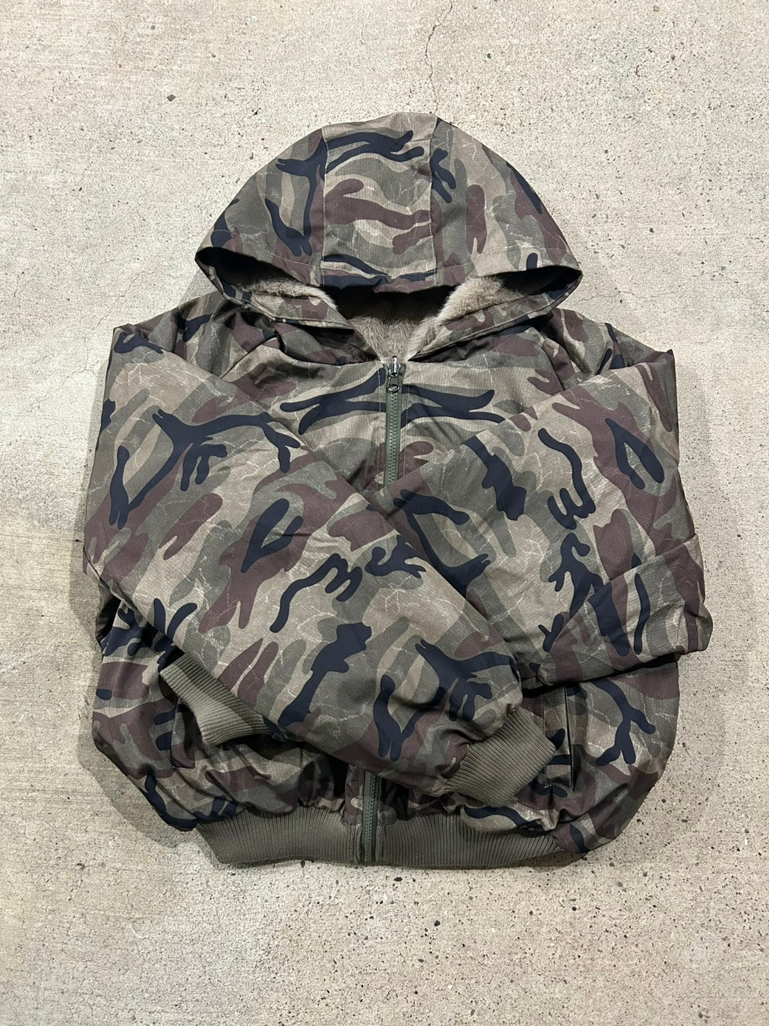 リバーシブル迷彩パーカー MI-036