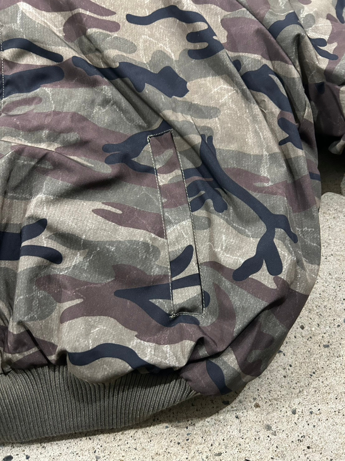 リバーシブル迷彩パーカー MI-036