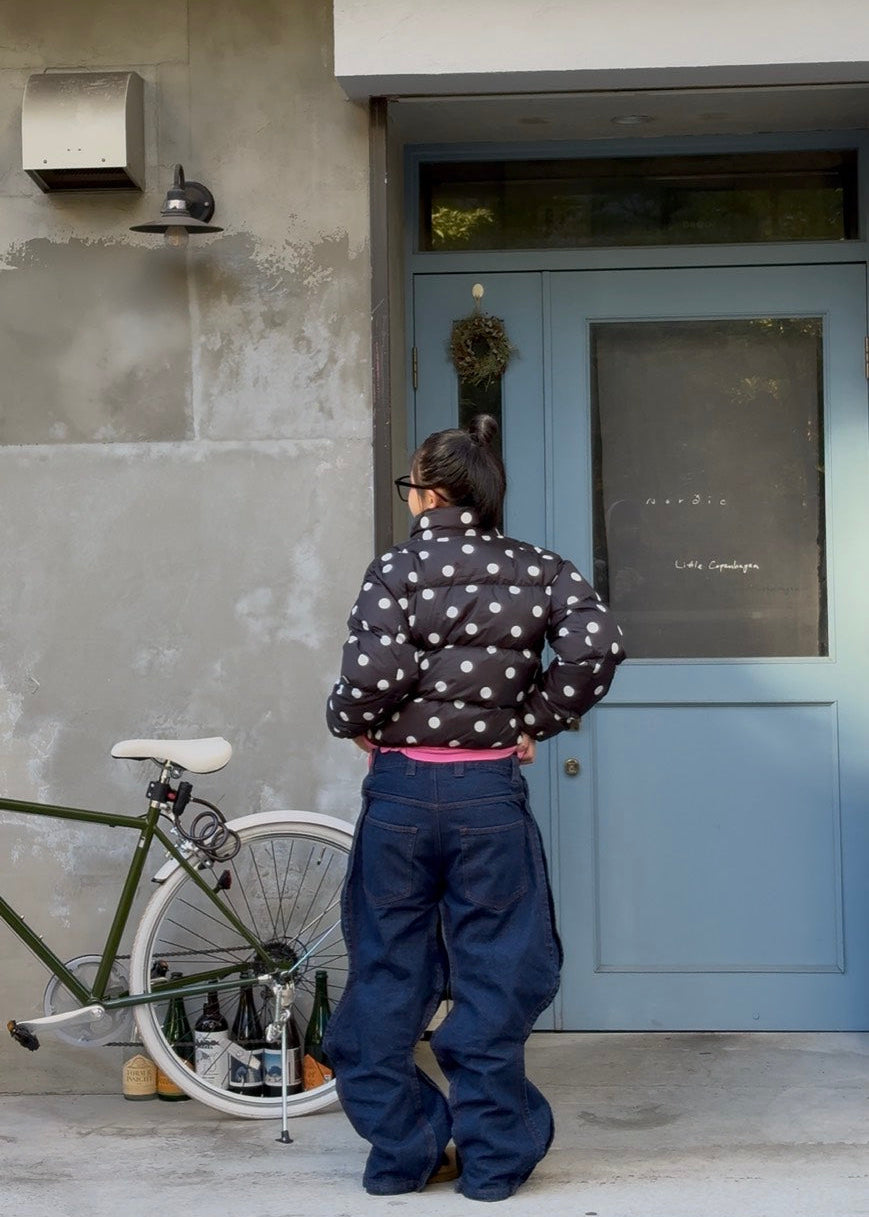 ドッド柄中綿ジャケット TR-009