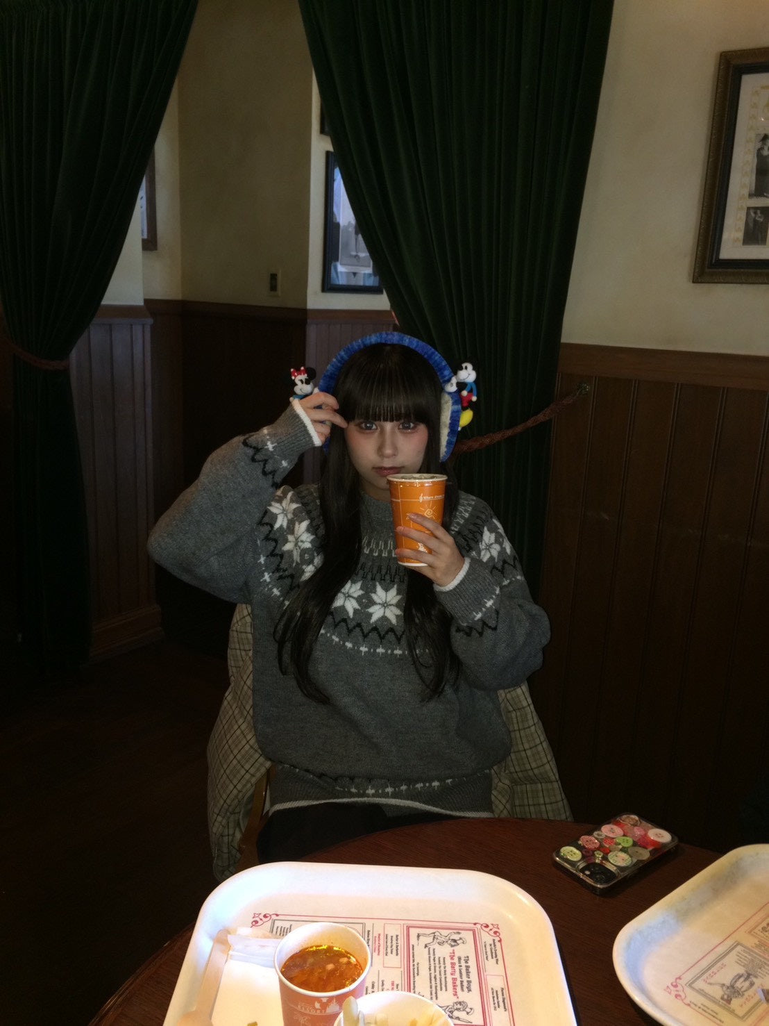 ルーズフィッド フェアイルニットセーター CHP-001