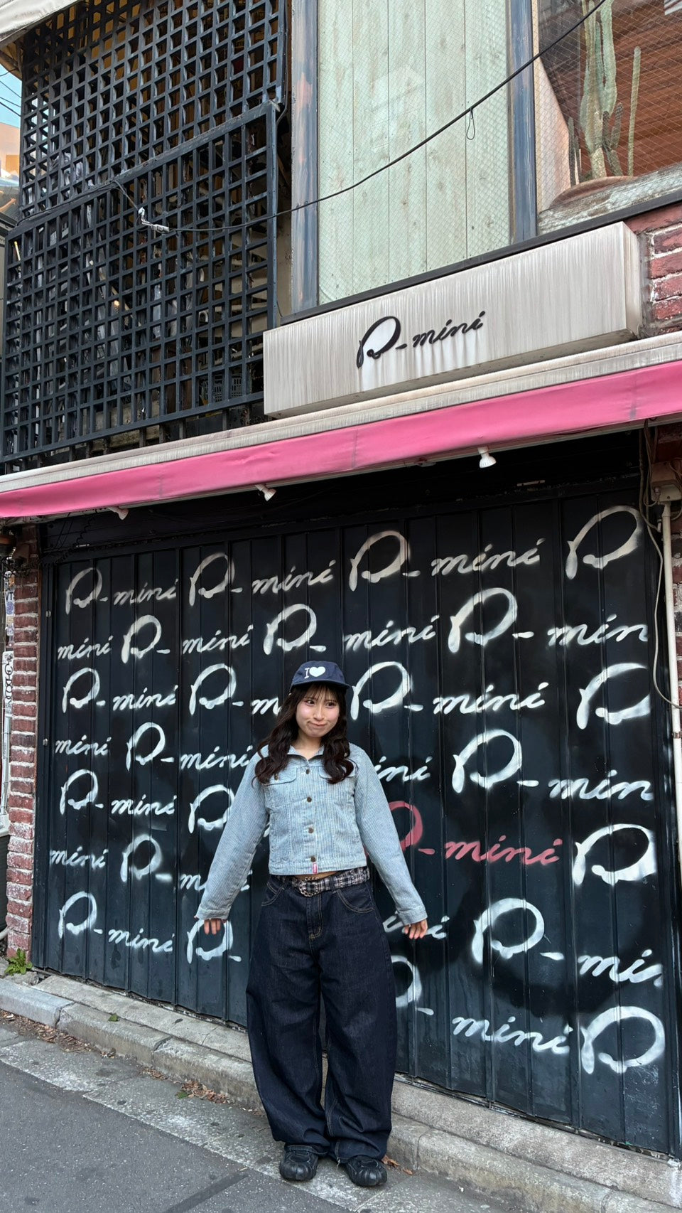 ヒッコリーストライプ・クロップド丈トラッカージャケット PC005