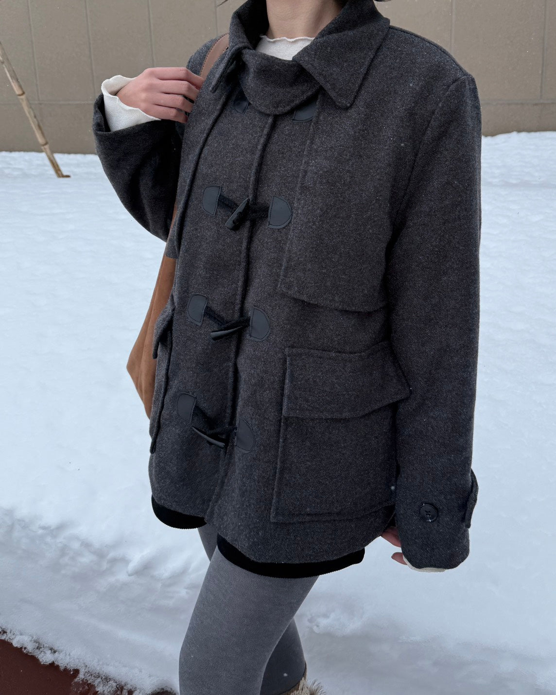 ウーリーライクショートコート TH-007