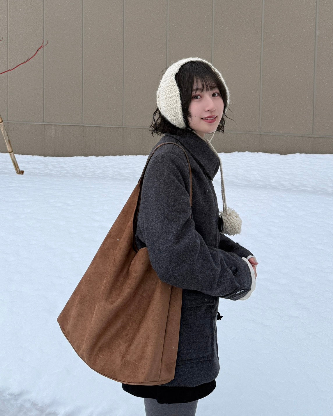 ウーリーライクショートコート TH-007