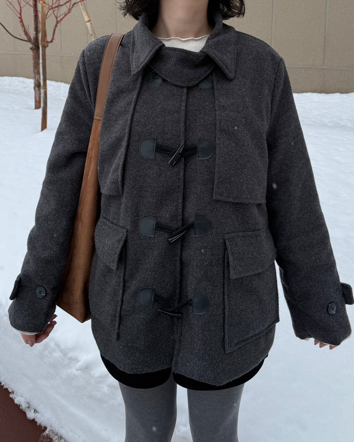 ウーリーライクショートコート TH-007