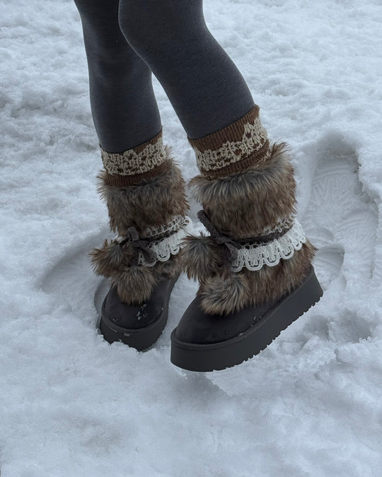 フェアアイルファー プラットフォームスノーブーツ　TH-008