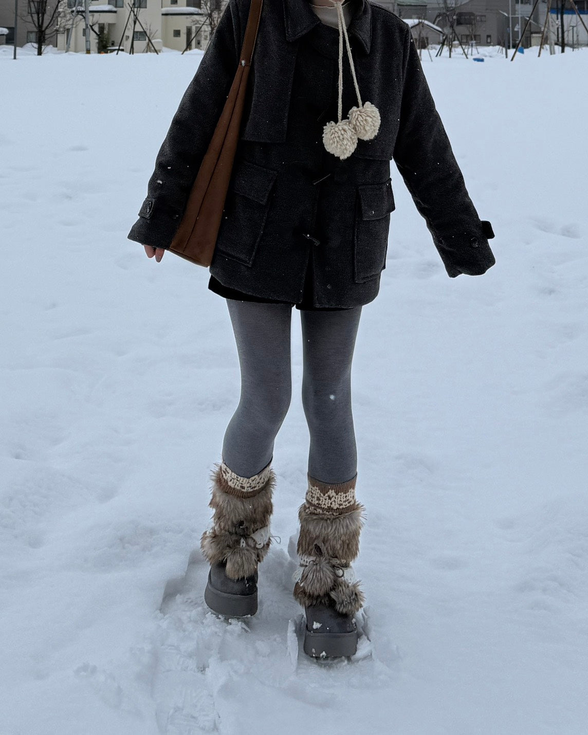 フェアアイルファー プラットフォームスノーブーツ　TH-008