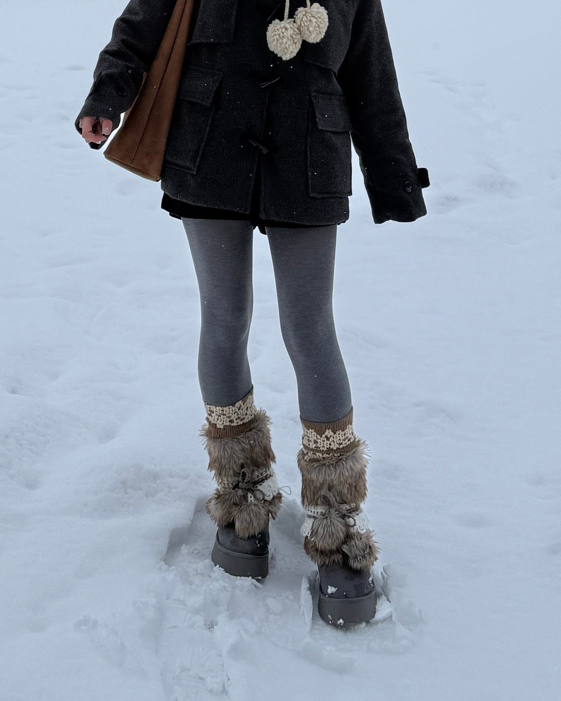 フェアアイルファー プラットフォームスノーブーツ　TH-008