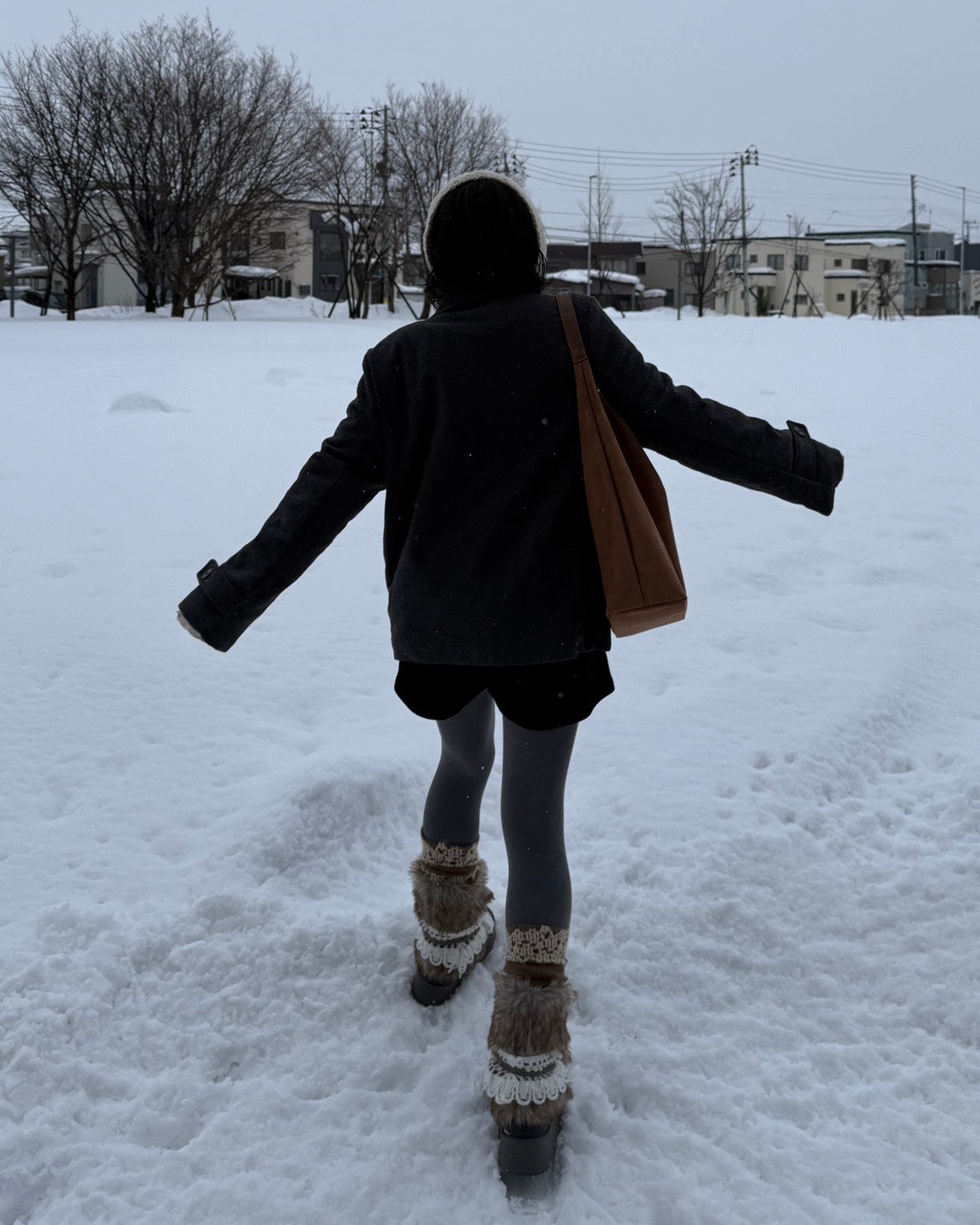 フェアアイルファー プラットフォームスノーブーツ　TH-008