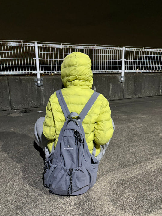 通学／通勤 カジュアル軽量 ナイロンバックパック LO-008