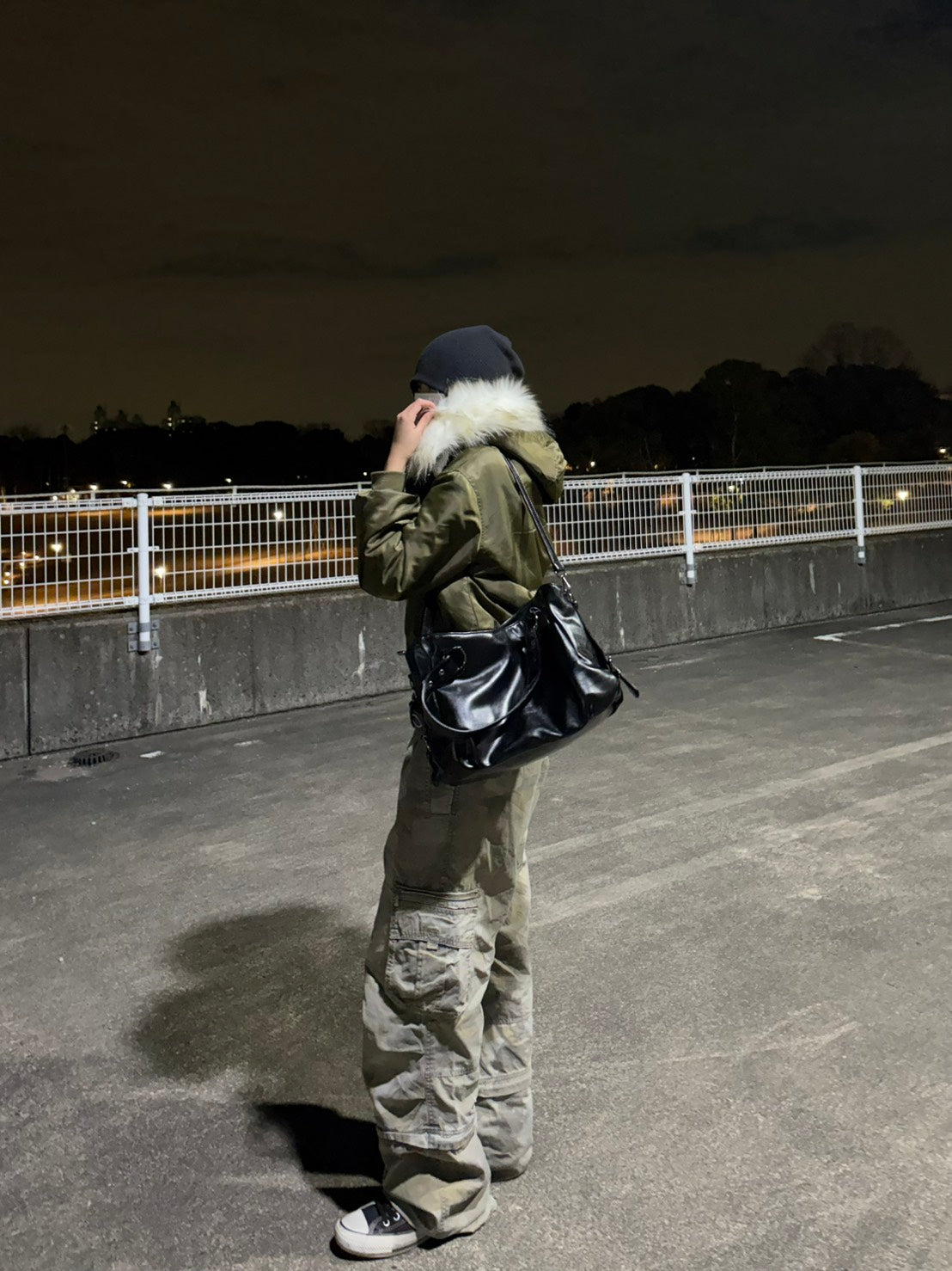 ヴィンテージワークレザートートバッグ　LO-009