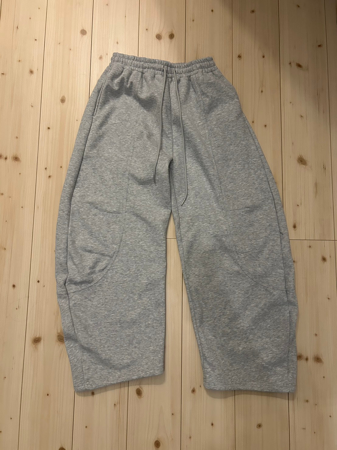 カーブシルエット ヘビースウェット ワイドパンツ OT-041