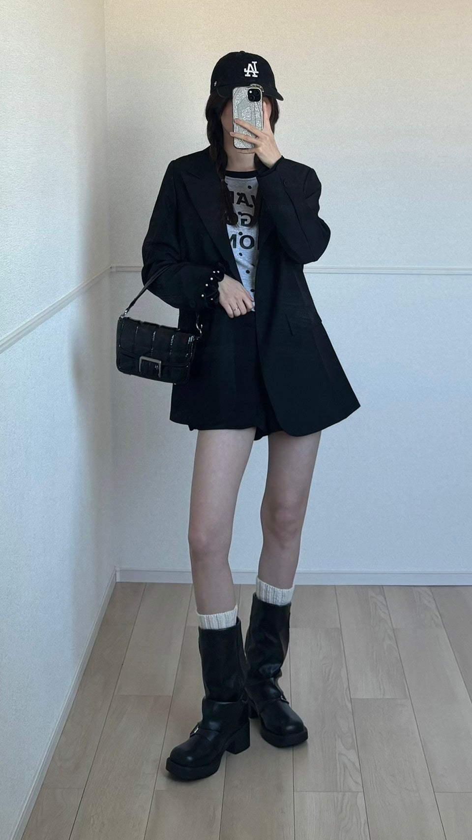 ドットロゴ ラグランスリーブT　SCK-042