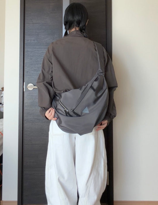 ミニマル機能美ワイドショルダーバッグ GY-008