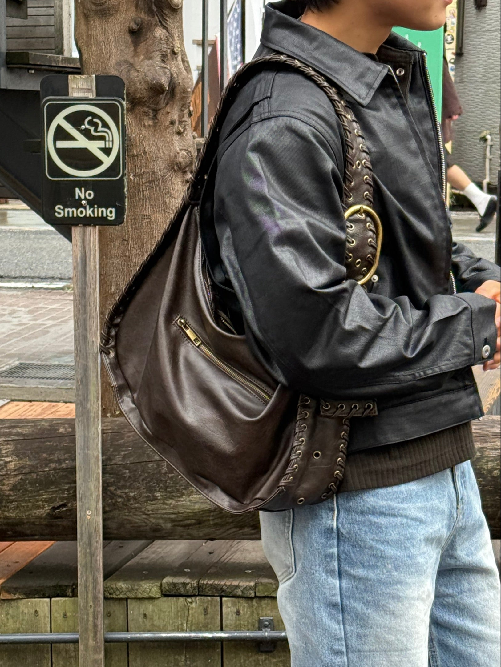 ワイドストラップギャザートート KO-008