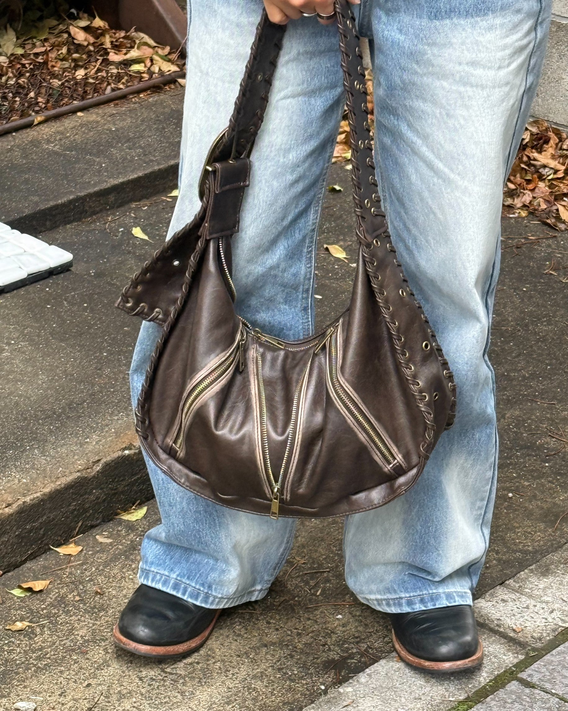 ワイドストラップギャザートート KO-008